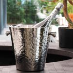 MEDRI - CHAMPAGNE BOTTLE BUCKET MONTE CARLO INOX 23 CM DOUBLE WALL - Image 2
