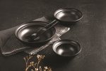 PLATO - WINGS BLACK MATT DEEP BOWL 22 x 6 CM / 800 ML - Image 3