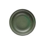 PLATO - WINGS GREEN MATT DEEP BOWL 14 x 6 CM / 230 ML