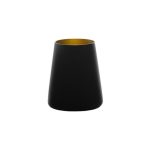 STOLZLE - POWER RANGE WATER TUMBLER 380 ML BLACK/GOLD