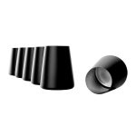 STOLZLE - POWER RANGE WATER TUMBLER 380 ML BLACK/SILVER - Image 2