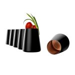 STOLZLE - POWER RANGE WATER TUMBLER 380 ML BLACK/COPPER - Image 2