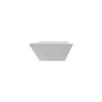 *DISCONTINUED - ALAR - MELAMINE SQUARE DIP BOWL WHITE 11 CM / 40 CL