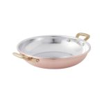 ARTIGIANA - COPPER PAELLA PLATTER ROUND 32 CM / 4.0 LT