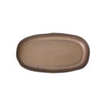 IREA - GORDION BRONZE ORGANIC TRAY 24 CM MIDAS