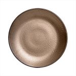 IREA - GORDION BRONZE FLAT PLATE 30 CM MIDAS
