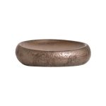 IREA - GORDION BRONZE PRESENTATION OVAL PLATE 23 x 20 CM MIDAS