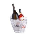 MP DRINK - 2 BOTTLE CHAMPAGNE BUCKET POLYCARBONATE CLEAR