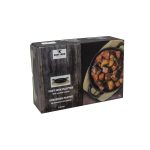 HIT - CAST IRON LOW CASSEROLE 15 CM WITH WOODEN BASE