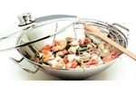 ARTAME - WOK WITH LONG HANDLE 18/10 ST/ST 36 x 10 CM