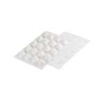 SILIKOMART - QUENELLE 10 SILICONE MOULD WHITE 43 x 21 MM H: 20 MM