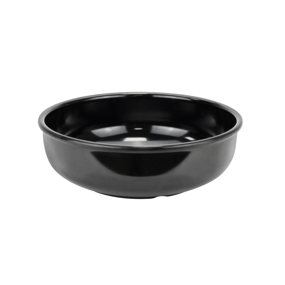 3637.jpg HORECANO - ROUND MELAMINE BOWL BLACK 32 CM / 5.6 LT - Image 1