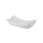 HORECANO - RECTANGULAR MELAMINE ECO WHITE 38 x 17 x 9 CM K-1923
