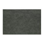 GTSA - LEATHER PLACEMAT CHARCOAL 45 x 30 CM