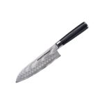 SAMURA - DAMASCUS SANTOKU KNIFE 18 CM 61 HRC SD-0094