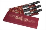 SAMURA - BLACKSMITH SET OF 3 KITCHEN KNIVES - UTILITY/NAKIRI/SANTOKU SBL-0220 - Image 3