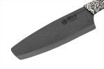 SAMURA - INCA BLACK ZIRCONIA CERAMIC NAKIRI KNIFE 16.5 CM SIN-0043B - Image 6