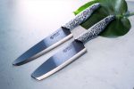 SAMURA - INCA BLACK ZIRCONIA CERAMIC SET OF 3 KNIVES SIN-0220B - Image 2