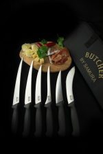 SAMURA - BUTCHER BAG 6 KNIVES SET 59 HRC SBU-0260 - Image 8