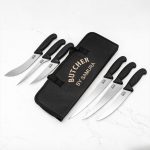 SAMURA - BUTCHER BAG 6 KNIVES SET 59 HRC SBU-0260 - Image 9