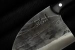 SAMURA - BLACK HANDLE CLEAVER MAD BULL 18 CM 59 HRC SMB-0040B - Image 2