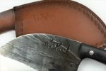 SAMURA - BLACK HANDLE CLEAVER MAD BULL 18 CM 59 HRC SMB-0040B - Image 3