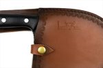 SAMURA - BLACK HANDLE CLEAVER MAD BULL 18 CM 59 HRC SMB-0040B - Image 6