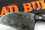 SAMURA - BLACK HANDLE CLEAVER MAD BULL 18 CM 59 HRC SMB-0040B - Image 7