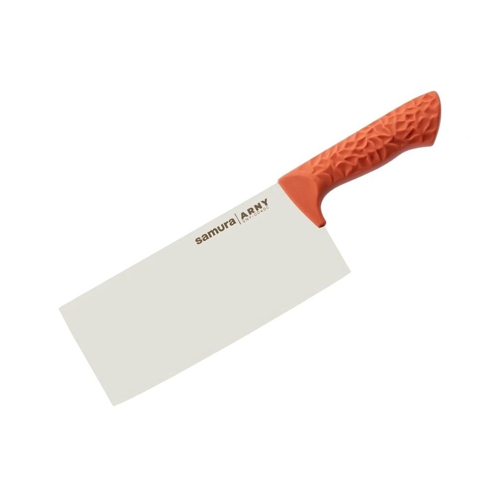 4751029323996.jpg SAMURA - ARNY ASIAN CHEFS KNIFE LIVING CORAL HANDLE 21 CM 59 HRC SNY-0040BC - Image 1