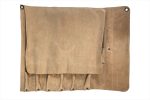 SAMURA - CHEF ROLLS NATURAL LEATHER BEIGE 7 PLACES 44 x 13 x 12 CM SCR-BG - Image 2