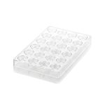 SILIKOMART - KIT SEMISFERA 01 TRITAN MOULD + SILICONE MOULD N.24 TRANSPARENT 31 x 16 MM - Image 4
