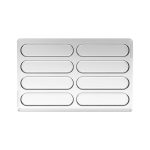 SILIKOMART - KIT BAR VULCANO TRITAN MOULD 120 x 25 x 10 MM + ICHB06 SILICONE MOULD N.8 TRANSPARENT - Image 3