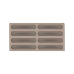 SILIKOMART - KIT BAR VULCANO TRITAN MOULD 120 x 25 x 10 MM + ICHB06 SILICONE MOULD N.8 TRANSPARENT - Image 4