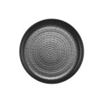 *DISCONTINUED - PEARL - OF CAPRI-RICE PLATE 19 CM BLACK