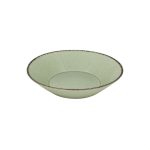 *DISCONTINUED - PEARL - OF FORZA GREEN SOUP PLATE 22 CM