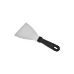 KRAFT - SCRAPPER 12.5 x 12.5 CM WITH BLACK HANDLE 12.5 CM