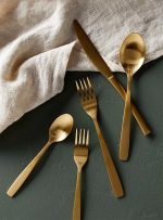 CIBUS - MAYA PVD GOLD 18/0 2.5 MM DINNER SPOON x 1 - Image 2