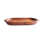 ASH - HANDLED ACACIA OVAL TRAY 38 x 16 CM / 784