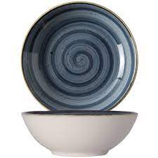 53.50058.jpg *DISCONTINUED - PORLINE - BLUE RAMEKIN 6 CM - Image 1