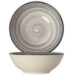 *DISCONTINUED - PORLINE - GREY BOWL 14 CM