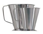 ARTAME - MEASURING JUG WITH BASE 18/10 ST/ST 14.5 x 13.4 CM / 1 L