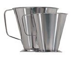 ARTAME - MEASURING JUG WITH BASE 18/10 ST/ST 17 x 19 CM /  2 L