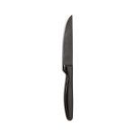 COMAS - BOJ K6 STEAK KNIFE SATIN GUNMETAL BLACK
