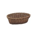 GTSA - BREAD BASKET OVAL BROWN 23 x 17 x 8 CM