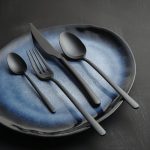 FINE DINE - AMARONE BLACK TABLE KNIFE 18/10 - Image 2