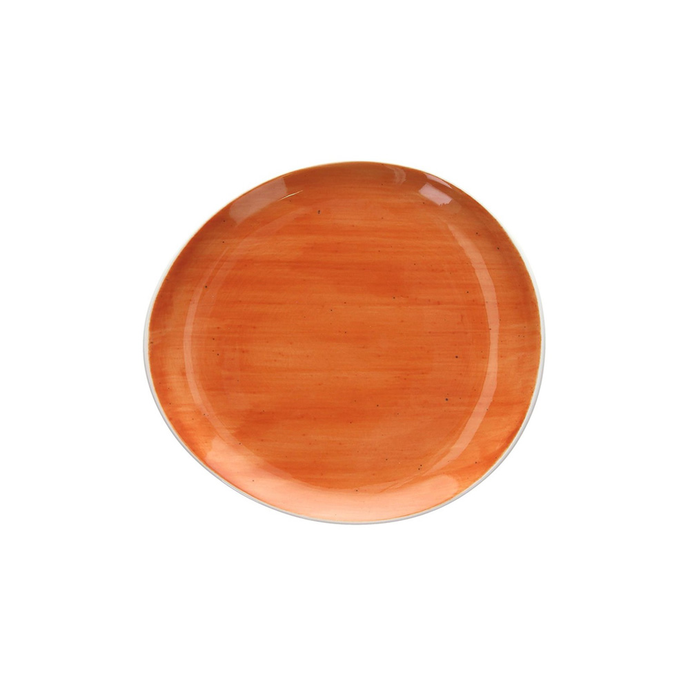 8056444107012.jpg TOGNANA - B RUSH DESSERT PLATE 20 CM ORANGE / BI002213657 - Image 1