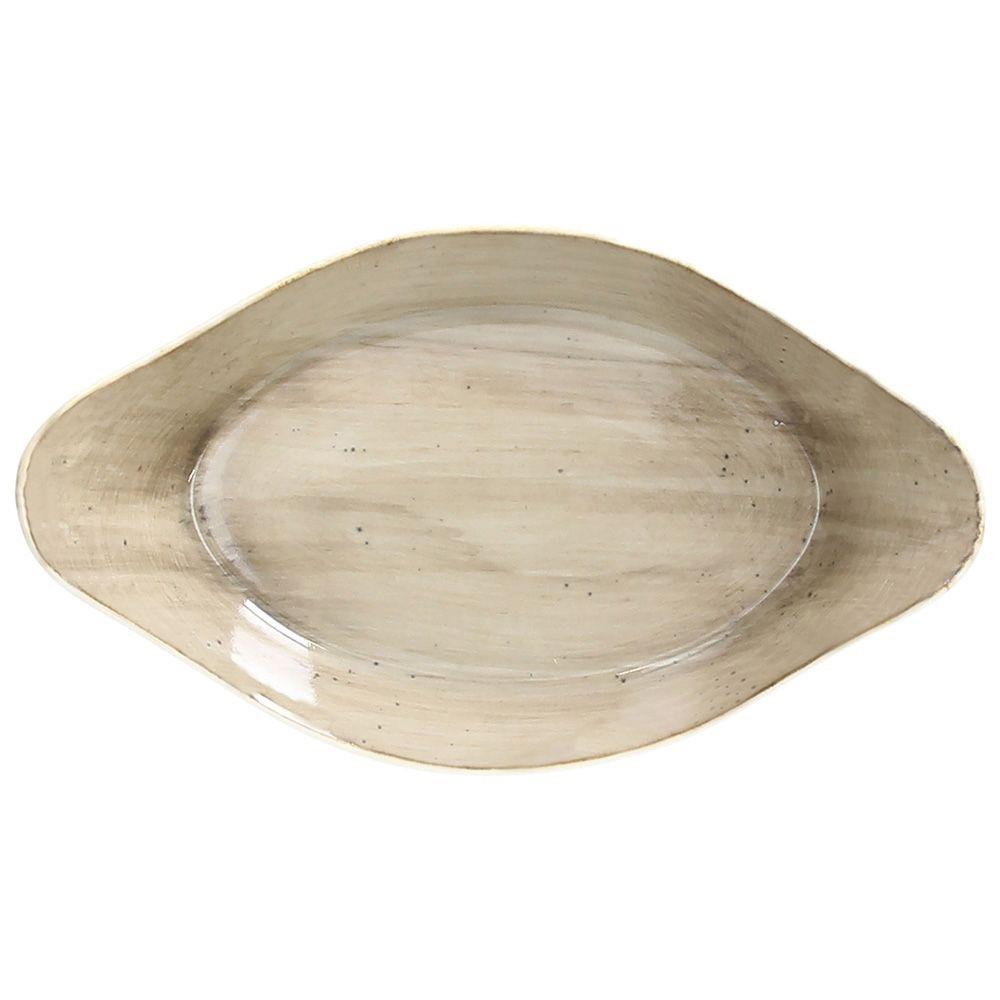 8056444140361.jpg *DISCONTINUED - TOGNANA - B RUSH OVAL BAKING DISH 23 x 13 CM LIGHT ORANGE / BI040233657 - Image 1