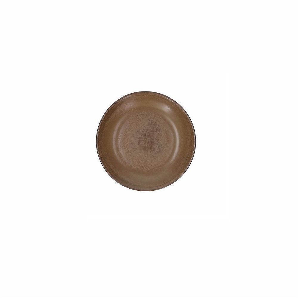 8056444284843.jpg TOGNANA - TERRACOTTA BROWN BREAD PLATE 16 CM TC003165780 - Image 1
