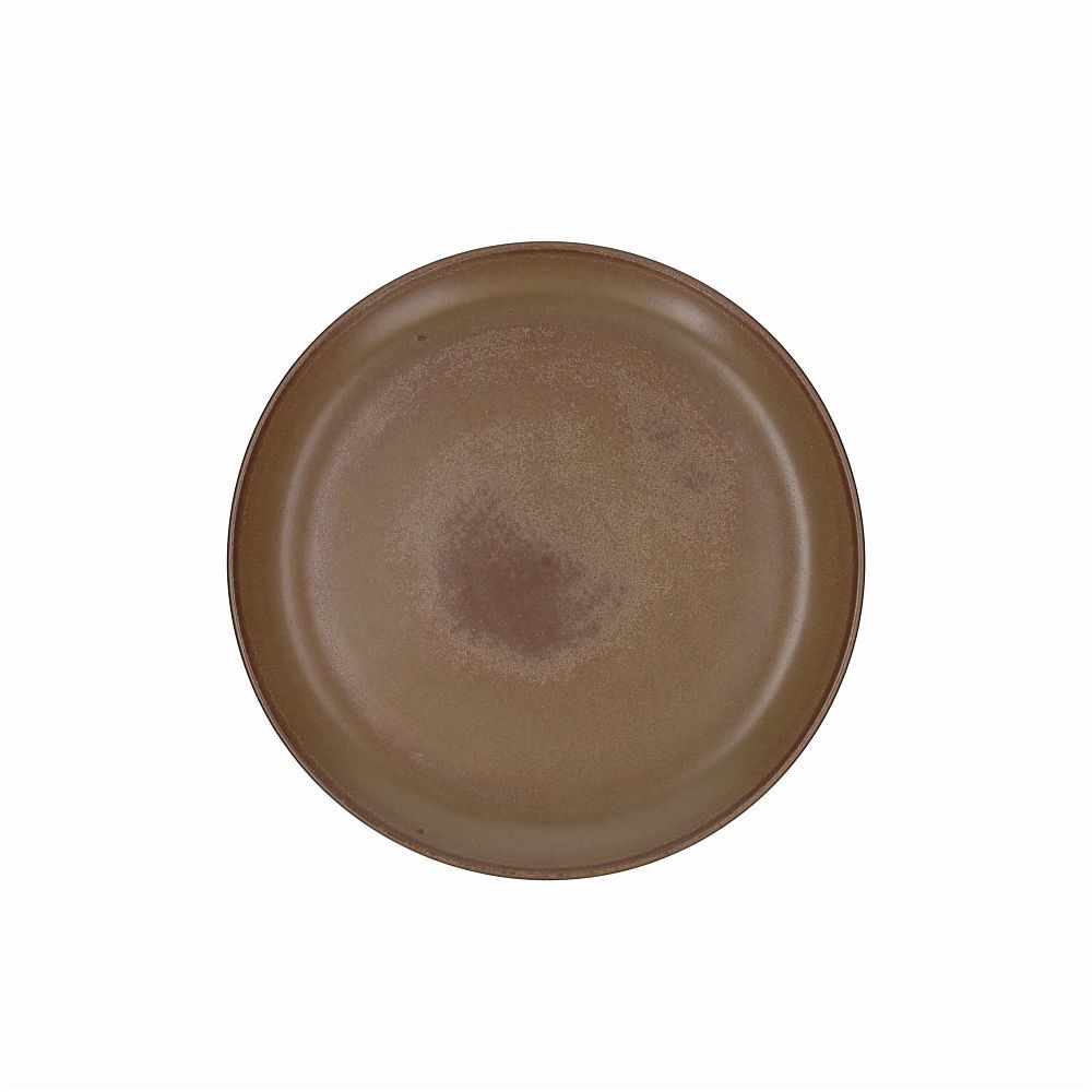 8056444284997.jpg TOGNANA - TERRACOTTA BROWN ROUND PLATE 31 CM TC022315780 - Image 1