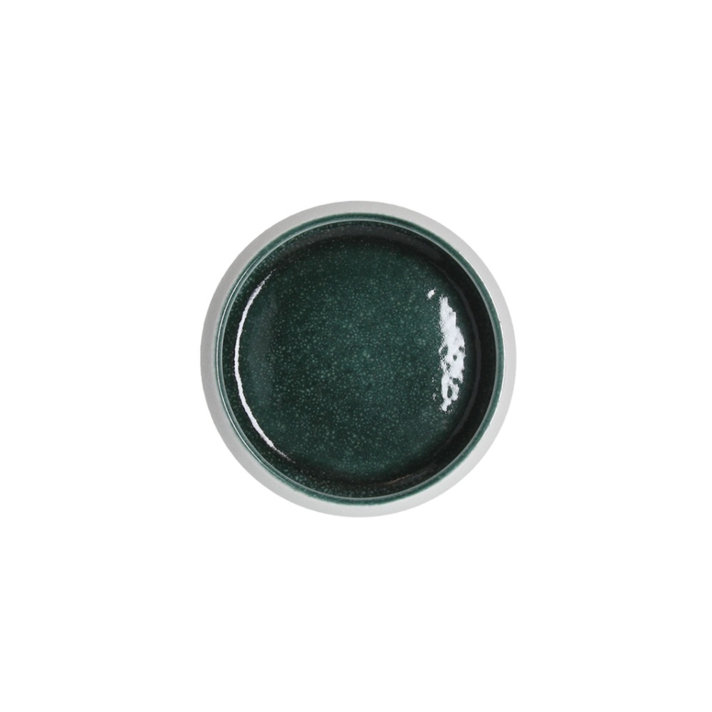 8056444449853.jpg TOGNANA - ELIPSE BOWL WHITE TEAL 12 CM EP104128092 - Image 1